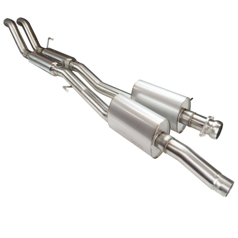 Kooks 17-19 Ford F150 Raptor EcoBoost 3in Dual Cat-Back Exhaust (2 Muff/2 Resonators) Use OEM Pipes Kooks 17-19 Ford F150 Raptor EcoBoost 3in Dual Cat-Back Exhaust (2 Muff/2 Resonators) Use OEM Pipes