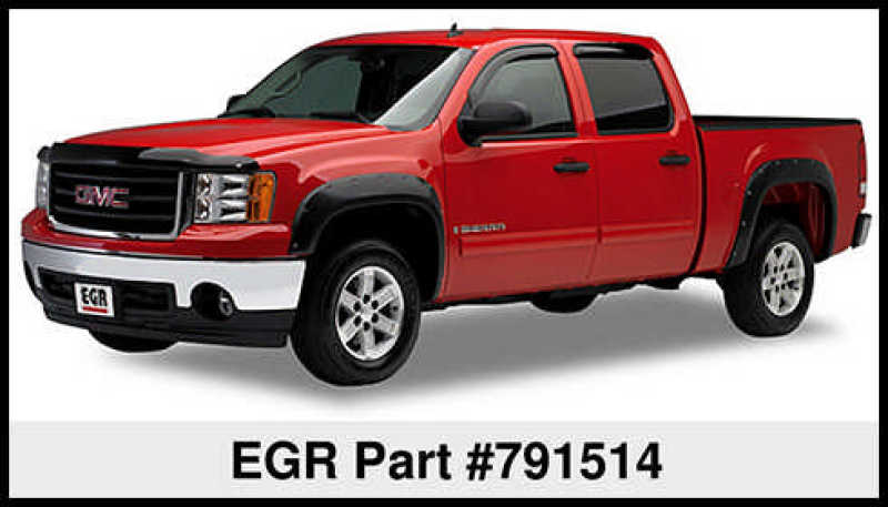 EGR 07-13 GMC Sierra LD 6/8ft Bed Bolt-On Look Fender Flares - Set EGR 07-13 GMC Sierra LD 6/8ft Bed Bolt-On Look Fender Flares - Set