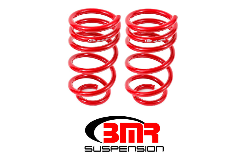 BMR 10-15 5th Gen Camaro V8 Rear Lowering Springs - Red BMR 10-15 5th Gen Camaro V8 Rear Lowering Springs - Red