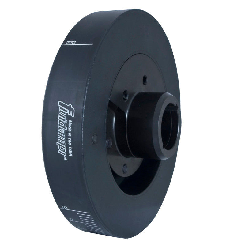 Fluidampr Chevy 454-502 CID-V8 w/ one 3/16 and one 1/4 key slot Steel Externally Balanced Damper Fluidampr Chevy 454-502 CID-V8 w/ one 3/16 and one 1/4 key slot Steel Externally Balanced Damper