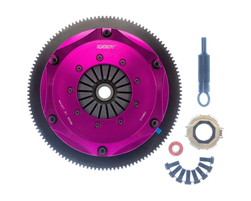 Exedy 2013-2016 Scion FR-S H4 Hyper Twin Cerametallic Clutch Sprung Center Disc Push Type Cover Exedy 2013-2016 Scion FR-S H4 Hyper Twin Cerametallic Clutch Sprung Center Disc Push Type Cover