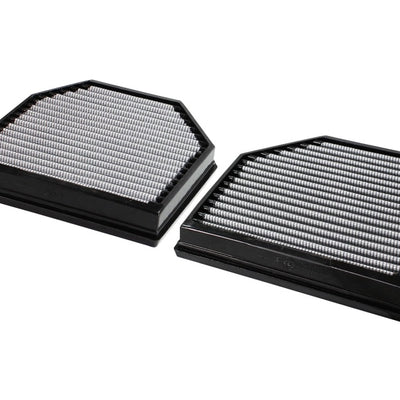 aFe MagnumFLOW OEM Replacement Air Filter PRO Dry S 2015 BMW M3/M4 (F80/F82) 3.0L S55 (tt) Qty. 2