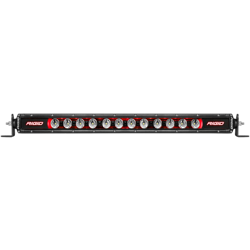 Rigid Industries 30in Radiance Plus SR-Series Single Row LED Light Bar with 8 Backlight Options Rigid Industries 30in Radiance Plus SR-Series Single Row LED Light Bar with 8 Backlight Options