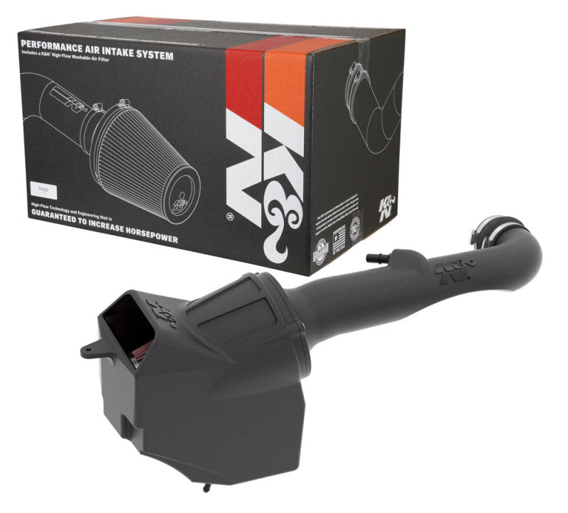 K&N 2018 Jeep Wrangler JL V6-3.6L F/I Aircharger Performance Intake K&N 2018 Jeep Wrangler JL V6-3.6L F/I Aircharger Performance Intake