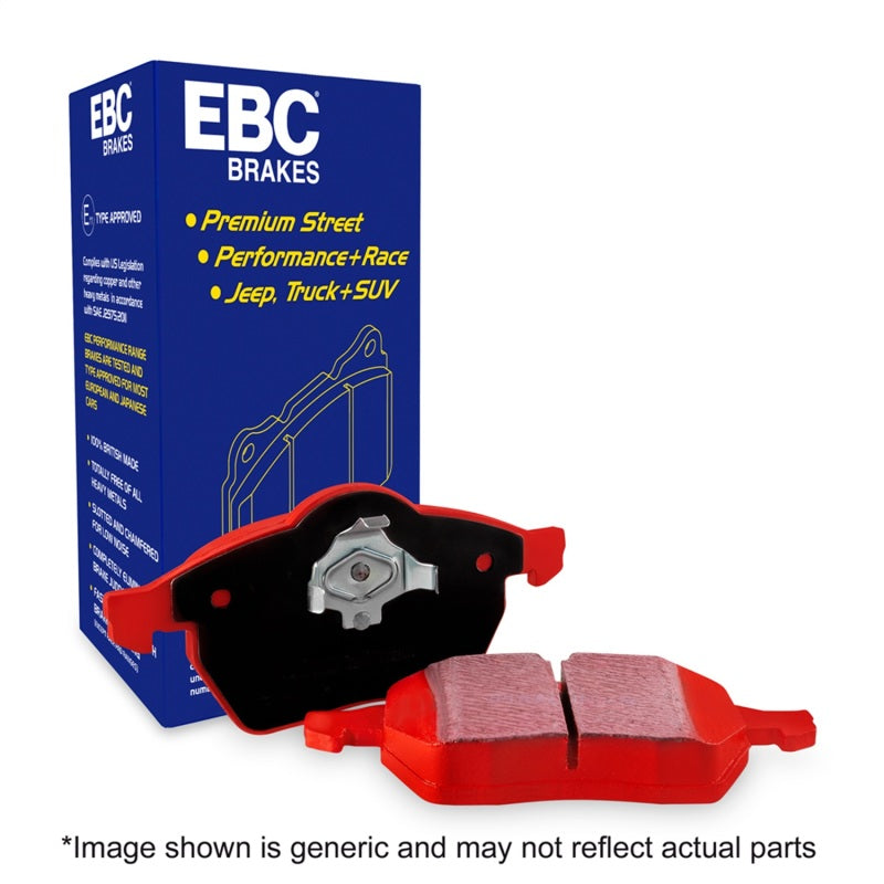 EBC 11 Audi A6 2.0 Turbo Redstuff Rear Brake Pads EBC 11 Audi A6 2.0 Turbo Redstuff Rear Brake Pads