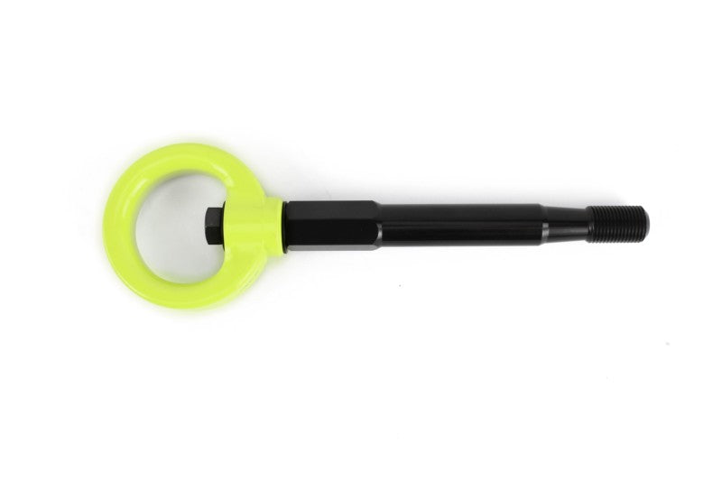 Perrin 14-19 Subaru Forester/Ascent Tow Hook Kit (Rear) - Neon Yellow Perrin 14-19 Subaru Forester/Ascent Tow Hook Kit (Rear) - Neon Yellow