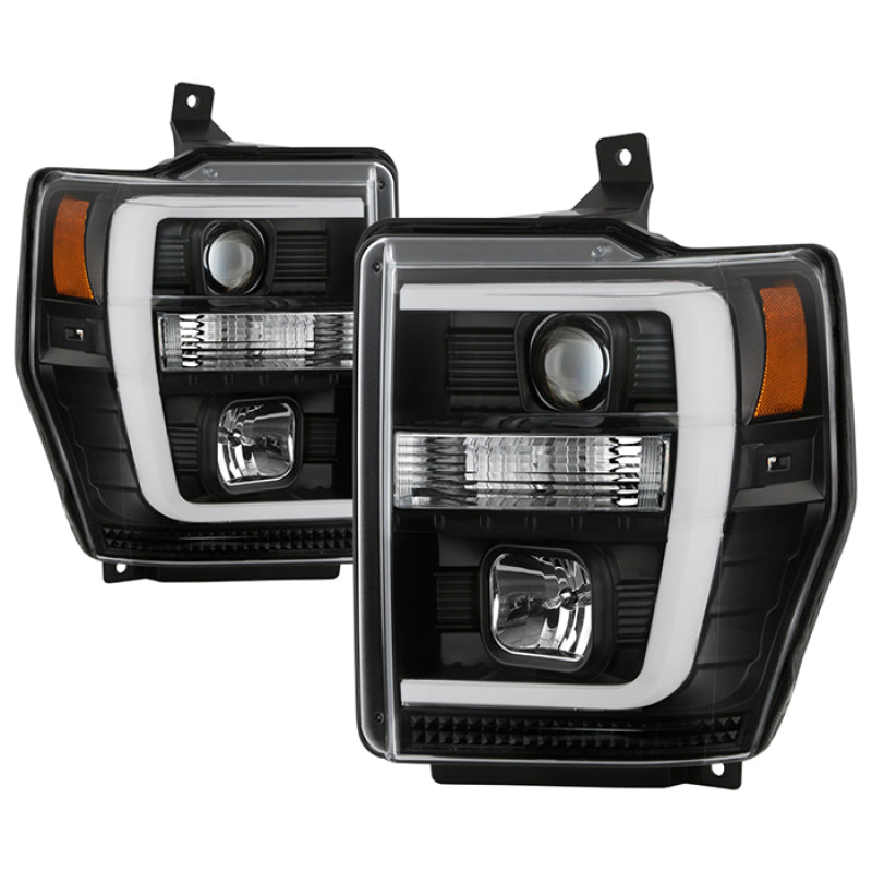Spyder Ford F-250/350/450 08-10 V2 High-Power LED Headlights-Switch Back-Black PRO-YD-FS08PL-SBLB-BK Spyder Ford F-250/350/450 08-10 V2 High-Power LED Headlights-Switch Back-Black PRO-YD-FS08PL-SBLB-BK