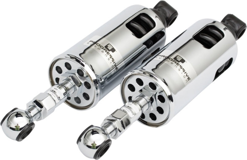 Progressive 00-17 Harley Softail 422 Series Shocks Heavy Duty - Chrome Progressive 00-17 Harley Softail 422 Series Shocks Heavy Duty - Chrome