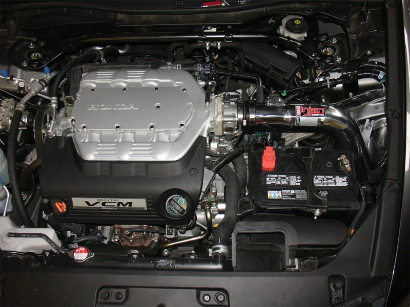 Injen 08-09 Accord Coupe 3.5L V6 Black Cold Air Intake Injen 08-09 Accord Coupe 3.5L V6 Black Cold Air Intake