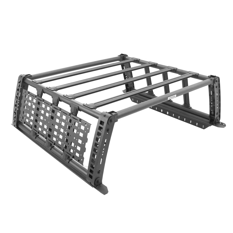 Go Rhino 19-21 Jeep Gladiator XRS Overland Xtreme Rack - Black Go Rhino 19-21 Jeep Gladiator XRS Overland Xtreme Rack - Black
