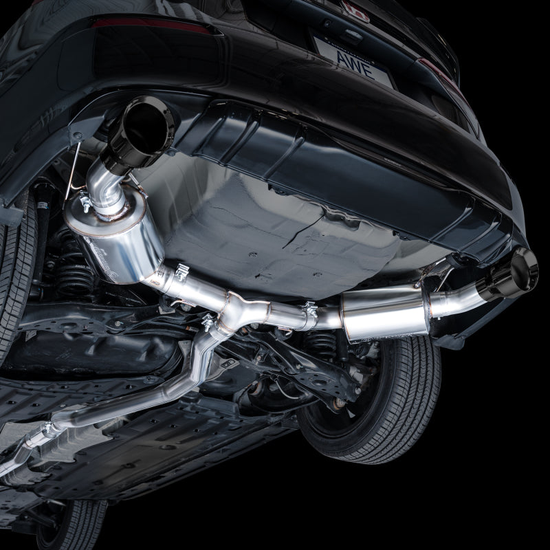 AWE Tuning 22+ Honda Civic Si/Acura Integra Touring Edition Catback Exhaust - Dual Diamond Black Tip AWE Tuning 22+ Honda Civic Si/Acura Integra Touring Edition Catback Exhaust - Dual Diamond Black Tip