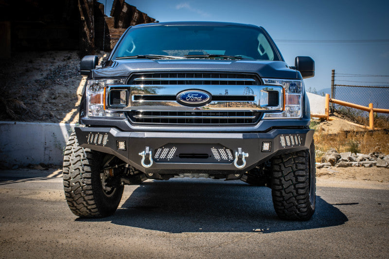DV8 Offroad 2018+ Ford F-150 Front Bumper w/ Light Holes DV8 Offroad 2018+ Ford F-150 Front Bumper w/ Light Holes