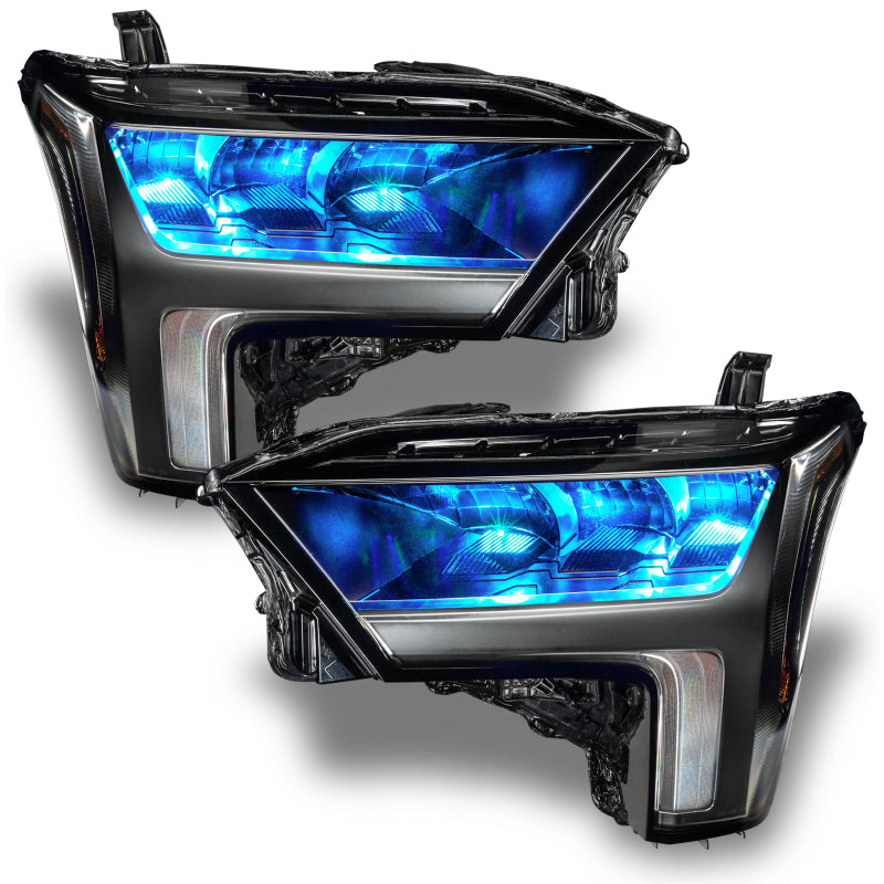 Oracle 2022+ Toyota Tundra ColorSHIFT RGB Demon Eye Headlight Upgrade Kit SEE WARRANTY Oracle 2022+ Toyota Tundra ColorSHIFT RGB Demon Eye Headlight Upgrade Kit SEE WARRANTY