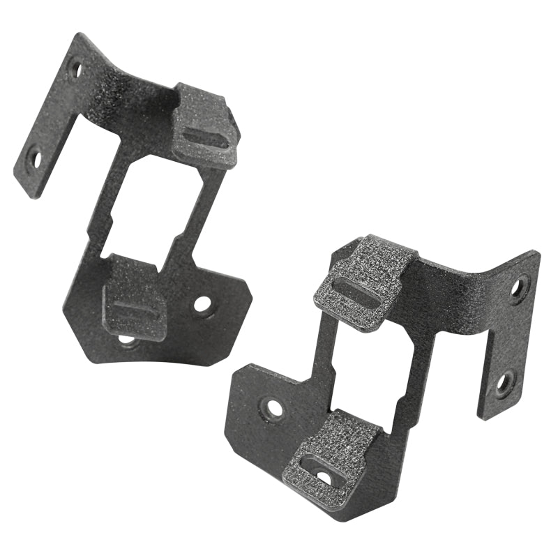 Rugged Ridge 07-18 Jeep Wrangler JK Textured Black A Pillar Light Mount Rugged Ridge 07-18 Jeep Wrangler JK Textured Black A Pillar Light Mount