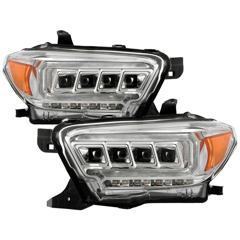 Spyder 16-20 Toyota Tacoma LED Model Only High-Power LED Headlights - Chrome PRO-YD-TT16LEDAP-C Spyder 16-20 Toyota Tacoma LED Model Only High-Power LED Headlights - Chrome PRO-YD-TT16LEDAP-C