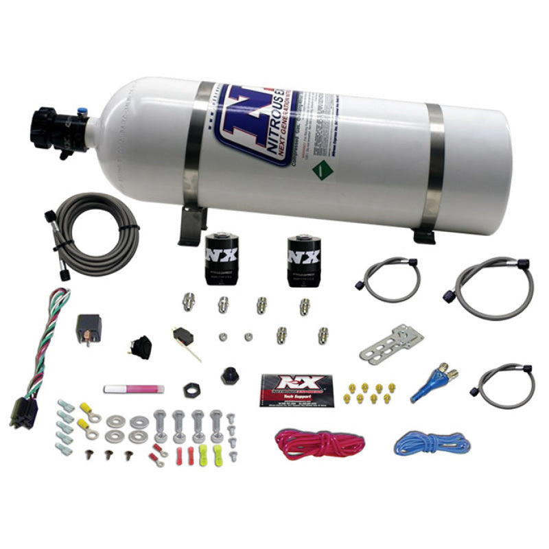 Nitrous Express All GM EFI Single Nozzle Nitrous Kit (35-150HP) w/15lb Bottle Nitrous Express All GM EFI Single Nozzle Nitrous Kit (35-150HP) w/15lb Bottle