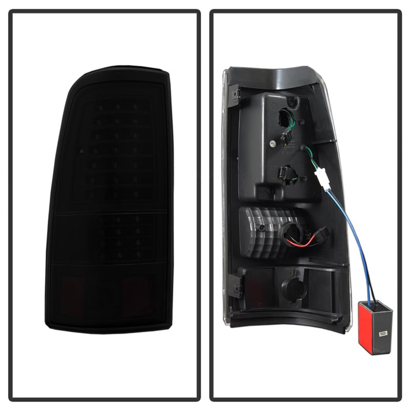 xTune 03-06 Chevrolet Silverado 1500 LED Tail Lights - Black Smoke (ALT-JH-CSIL03-LED-BSM) xTune 03-06 Chevrolet Silverado 1500 LED Tail Lights - Black Smoke (ALT-JH-CSIL03-LED-BSM)