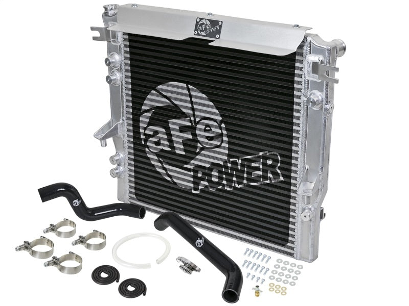 aFe BladeRunner GT Series Bar and Plate Radiator w/ Black Hoses 07-11 Jeep Wrangler (JK) V6 3.8L aFe BladeRunner GT Series Bar and Plate Radiator w/ Black Hoses 07-11 Jeep Wrangler (JK) V6 3.8L