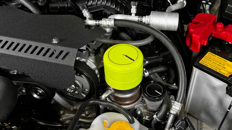 PERRIN 15-25 Subaru WRX & 13-25 BRZ/FR-S/86/GR86 Oil Filter Cover - Neon Yellow PERRIN 15-25 Subaru WRX & 13-25 BRZ/FR-S/86/GR86 Oil Filter Cover - Neon Yellow