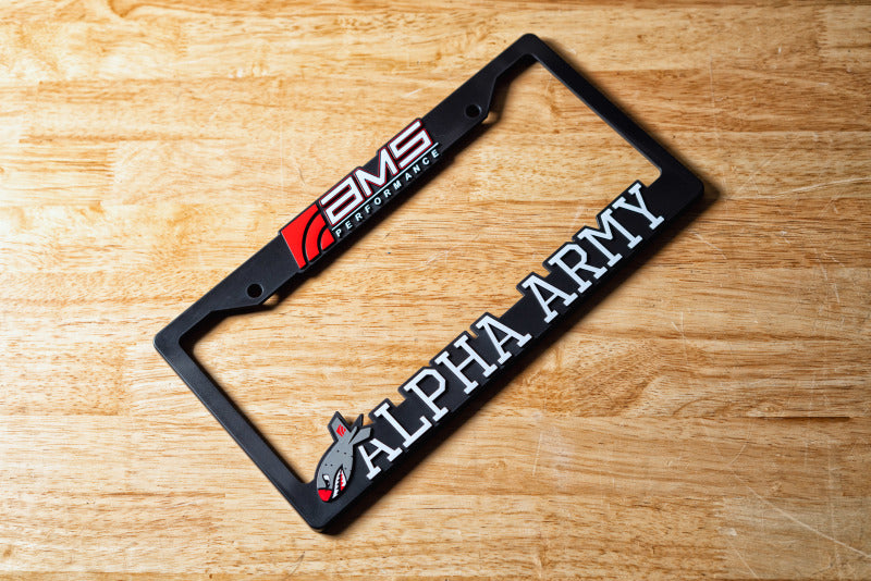 AMS Performance AMS / Alpha Army License Plate Frame AMS Performance AMS / Alpha Army License Plate Frame