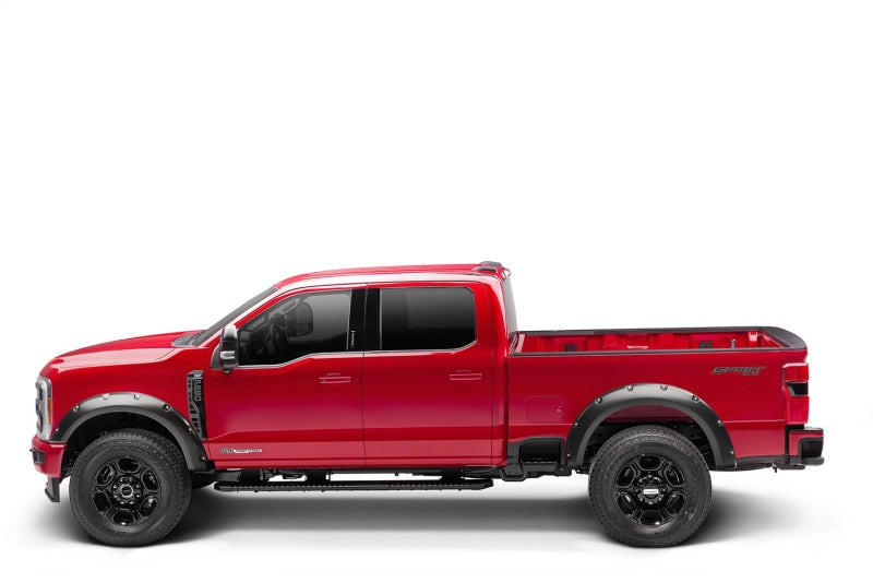 Bushwacker 23-24 Ford F-250/350 SuperDuty Pocket Style Flares 4pc - Black Bushwacker 23-24 Ford F-250/350 SuperDuty Pocket Style Flares 4pc - Black