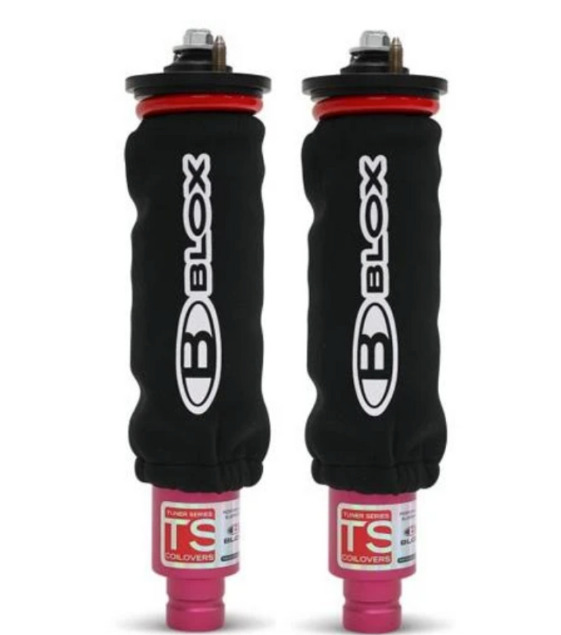 BLOX Racing Neoprene Coilover Covers - Black (Pair) BLOX Racing Neoprene Coilover Covers - Black (Pair)