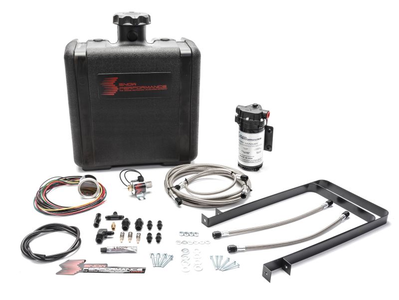 Snow Performance 07-17 Cummins 6.7L Stg 2 Boost Cooler Water Injection Kit (SS Braid Line & 4AN) Snow Performance 07-17 Cummins 6.7L Stg 2 Boost Cooler Water Injection Kit (SS Braid Line & 4AN)