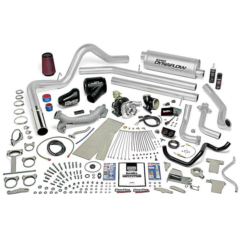 Banks Power 83-93 Ford 7.3L Trk E4Od Sidewinder Turbo System - Wastegated Banks Power 83-93 Ford 7.3L Trk E4Od Sidewinder Turbo System - Wastegated
