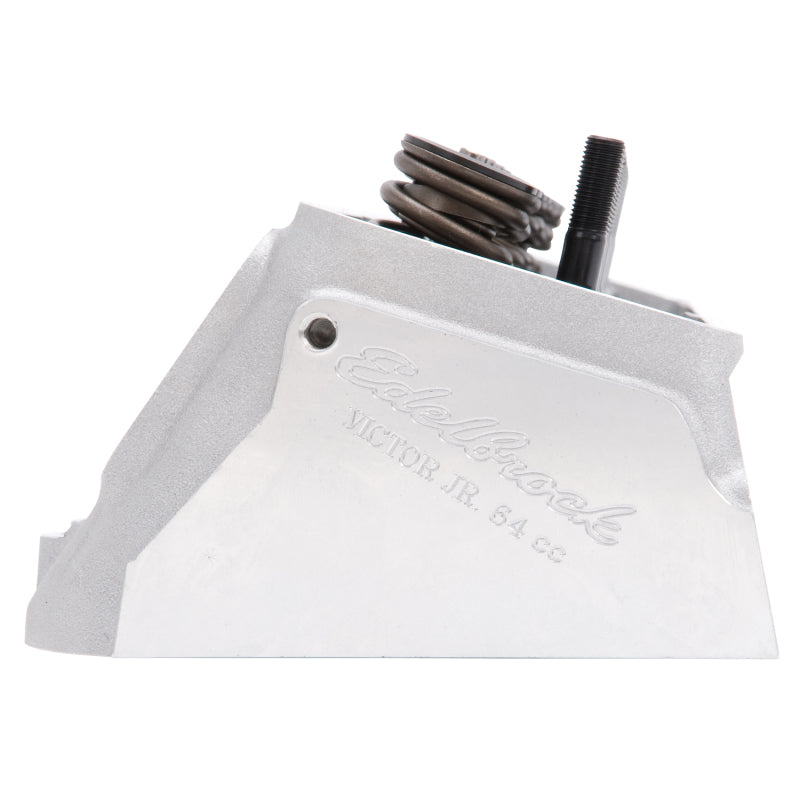 Edelbrock Single Victor Jr 64cc Head SBC Solid Roller Cams Edelbrock Single Victor Jr 64cc Head SBC Solid Roller Cams