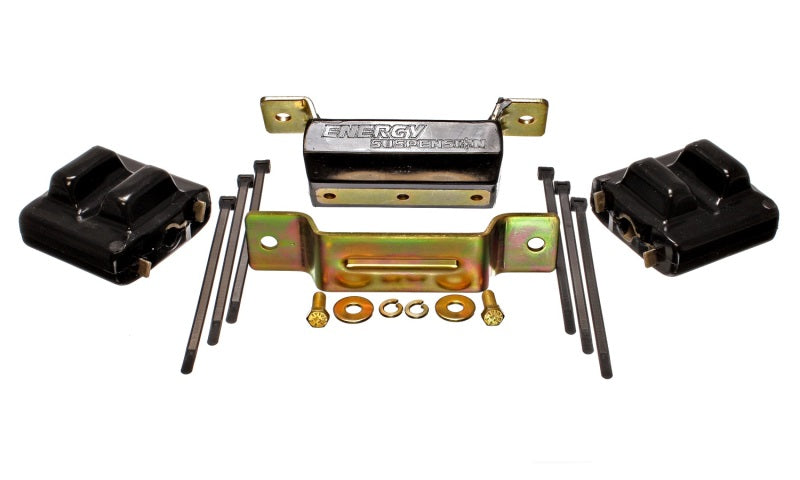 Energy Suspension 88-94 GM Blazer 4WD K Series Black Motor and Transmission Mounts; Zinc Finish Energy Suspension 88-94 GM Blazer 4WD K Series Black Motor and Transmission Mounts; Zinc Finish