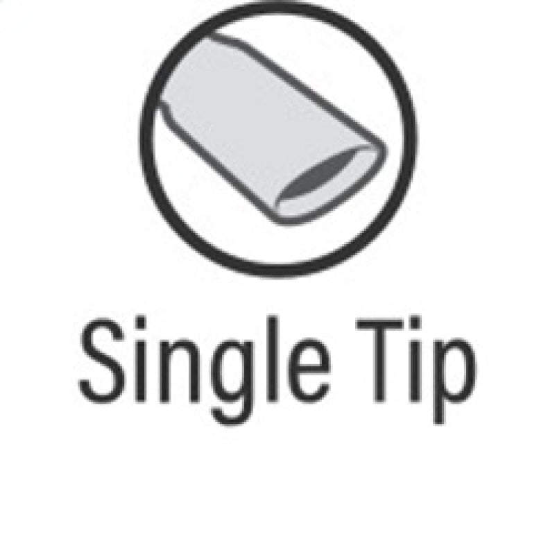 MagnaFlow Muffler with Tip Mag Blk 14x6x6 2.25/4 MagnaFlow Muffler with Tip Mag Blk 14x6x6 2.25/4