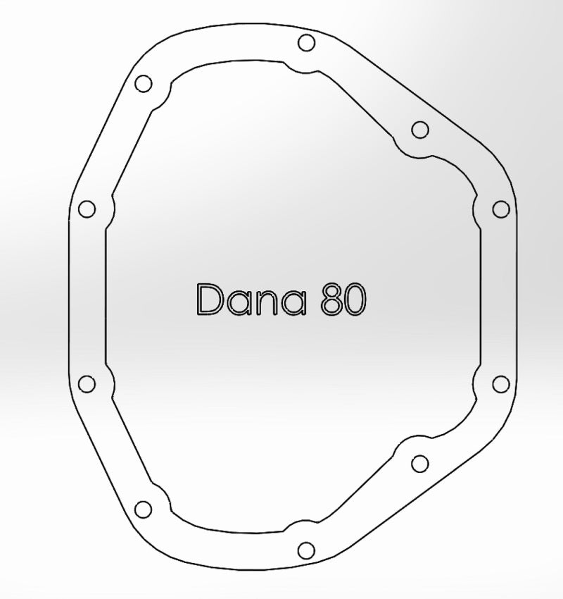 afe Rear Differential Cover (Raw; Street Series); Dodge Diesel Trucks 94-02 L6-5.9L (td) afe Rear Differential Cover (Raw; Street Series); Dodge Diesel Trucks 94-02 L6-5.9L (td)