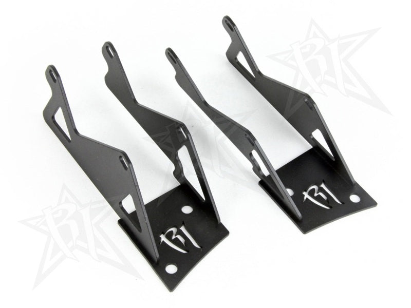Rigid Industries Jeep JK - Double A-Pillar Mount - Mounts 2 sets of Dually/D2 Rigid Industries Jeep JK - Double A-Pillar Mount - Mounts 2 sets of Dually/D2
