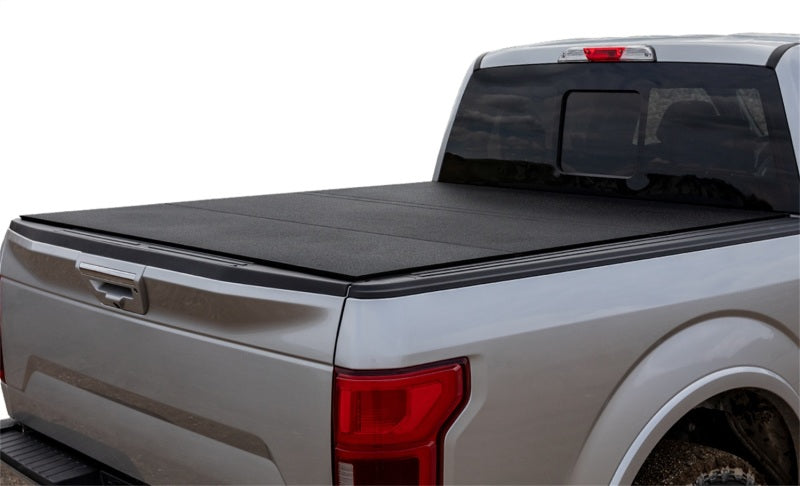 Access LOMAX Tri-Fold Cover Black Urethane Finish 19+ Ford Ranger - 5ft Bed Access LOMAX Tri-Fold Cover Black Urethane Finish 19+ Ford Ranger - 5ft Bed