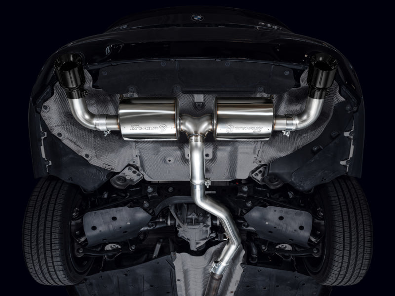 AWE 19-23 BMW 330i / 21-23 BMW 430i Base G2X Touring (Excl.Conv) Axle Back Exhaust - Diamond Black AWE 19-23 BMW 330i / 21-23 BMW 430i Base G2X Touring (Excl.Conv) Axle Back Exhaust - Diamond Black