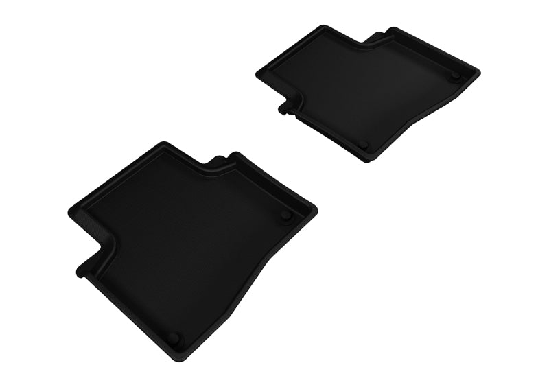 3D MAXpider 2014-2020 Acura RLX Kagu 2nd Row Floormats - Black 3D MAXpider 2014-2020 Acura RLX Kagu 2nd Row Floormats - Black