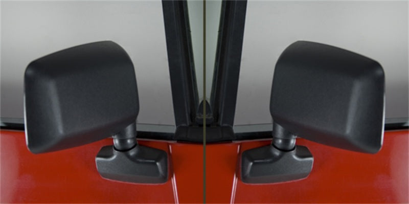Omix Door Mirror Kit Black- 87-95 Jeep Wrangler YJ Omix Door Mirror Kit Black- 87-95 Jeep Wrangler YJ
