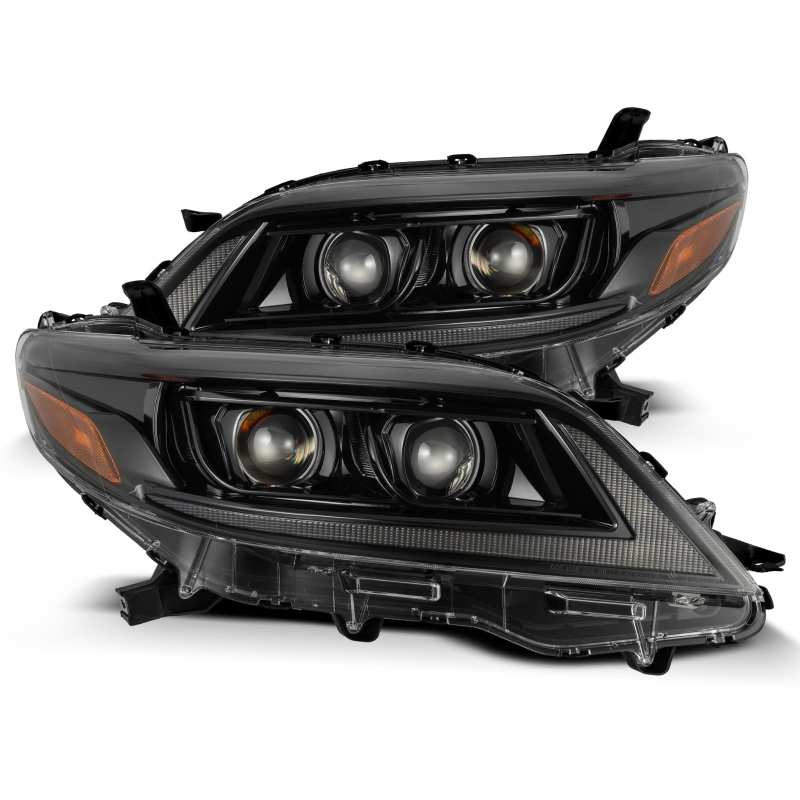 AlphaRex 11-21 Toyota Sienna PRO-Series Proj Headlights Plank Style Alpha Black w/Seq Signal/DRL AlphaRex 11-21 Toyota Sienna PRO-Series Proj Headlights Plank Style Alpha Black w/Seq Signal/DRL