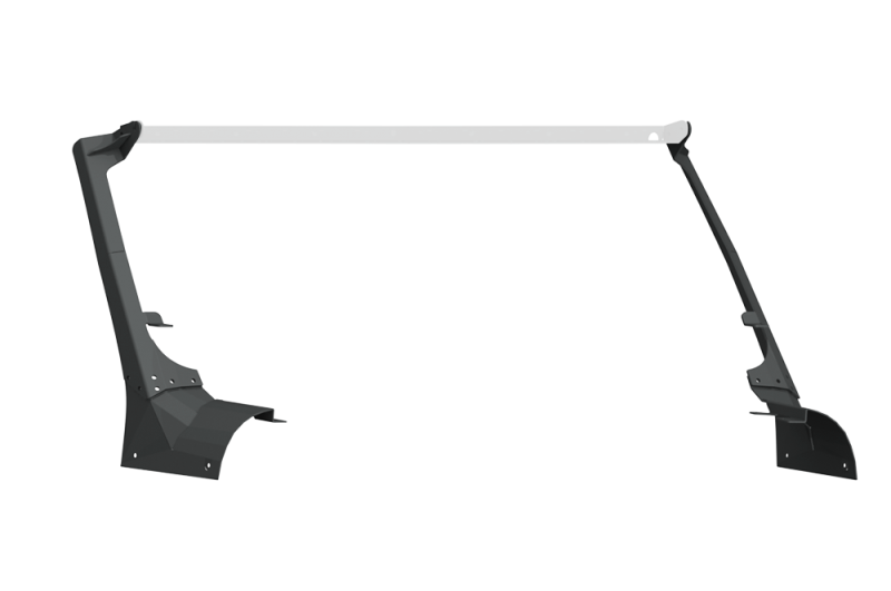 Road Armor 18-20 Jeep Wrangler JL Stealth A-Pillar Light Mounts 51.5in w/Lower Mount - Tex Blk Road Armor 18-20 Jeep Wrangler JL Stealth A-Pillar Light Mounts 51.5in w/Lower Mount - Tex Blk