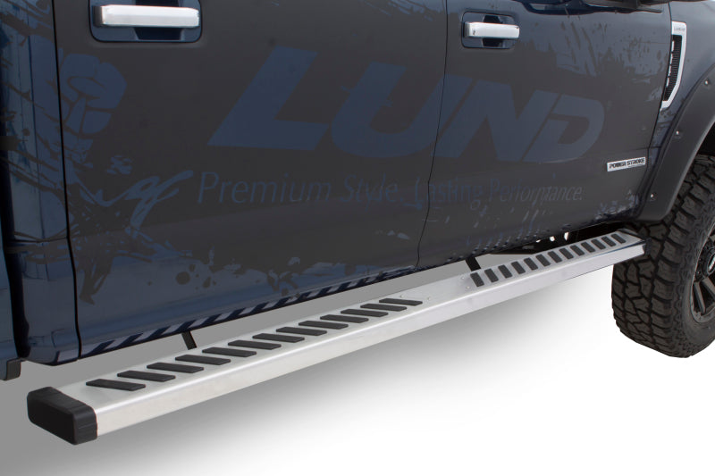 Lund 15-18 Ford F-150 SuperCrew Summit Ridge 2.0 Running Boards - Stainless Lund 15-18 Ford F-150 SuperCrew Summit Ridge 2.0 Running Boards - Stainless