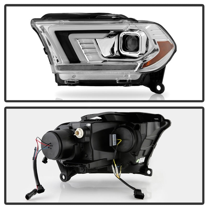Spyder Dodge Durango 11-13 Halogen Model Only Projector Headlights - Chrome PRO-YD-DDU11SI-C Spyder Dodge Durango 11-13 Halogen Model Only Projector Headlights - Chrome PRO-YD-DDU11SI-C