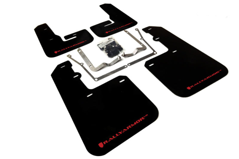 Rally Armor 15-18 VW Jetta Black UR Mud Flap w/Red Logo Rally Armor 15-18 VW Jetta Black UR Mud Flap w/Red Logo