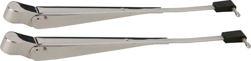Kentrol 87-95 Jeep Wrangler YJ Windshield Wiper Arms Pair - Polished Silver Kentrol 87-95 Jeep Wrangler YJ Windshield Wiper Arms Pair - Polished Silver