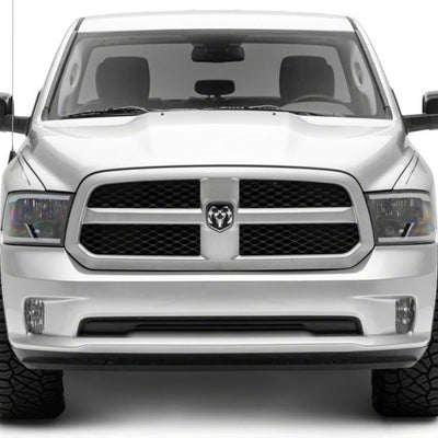 Raxiom 09-18 Dodge RAM 1500/2500/3500 Axial Headlights w/ SEQL LED Bar- Blk Housing (Clear Lens)