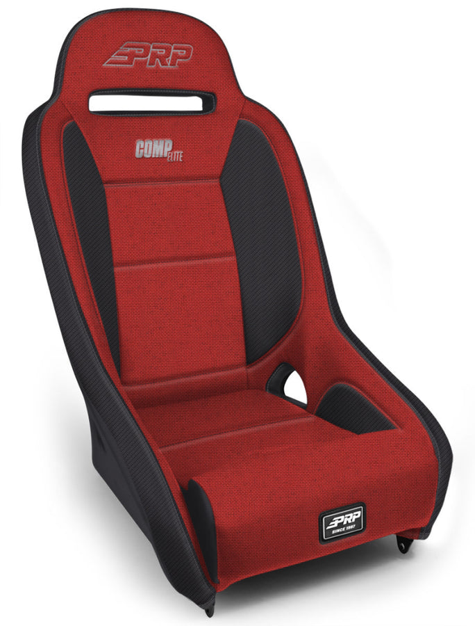 PRP Comp Elite Suspension Seat- Red/Black PRP Comp Elite Suspension Seat- Red/Black