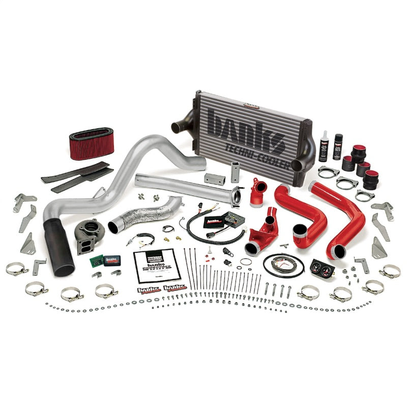 Banks Power 94-95.5 Ford 7.3L Auto PowerPack System - SS Single Exhaust w/ Black Tip Banks Power 94-95.5 Ford 7.3L Auto PowerPack System - SS Single Exhaust w/ Black Tip