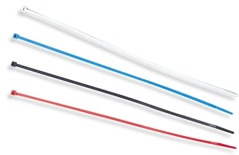 Uni FIlter 8in Cable Ties - White Blue Red Black (50 per bag) Uni FIlter 8in Cable Ties - White Blue Red Black (50 per bag)