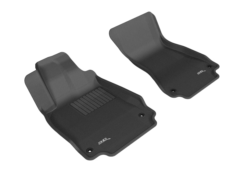 3D MAXpider 2012-2018 Audi A6/A7/S6/S7/RS7 Kagu 1st Row Floormat - Black 3D MAXpider 2012-2018 Audi A6/A7/S6/S7/RS7 Kagu 1st Row Floormat - Black
