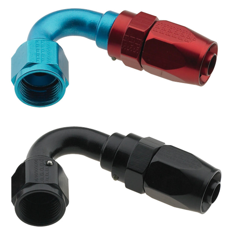 Fragola -4AN x 120 Degree Pro-Flow Hose End - Black Fragola -4AN x 120 Degree Pro-Flow Hose End - Black