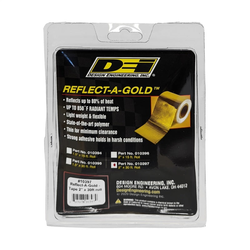DEI Reflect-A-GOLD 2in x 30ft Tape Roll DEI Reflect-A-GOLD 2in x 30ft Tape Roll